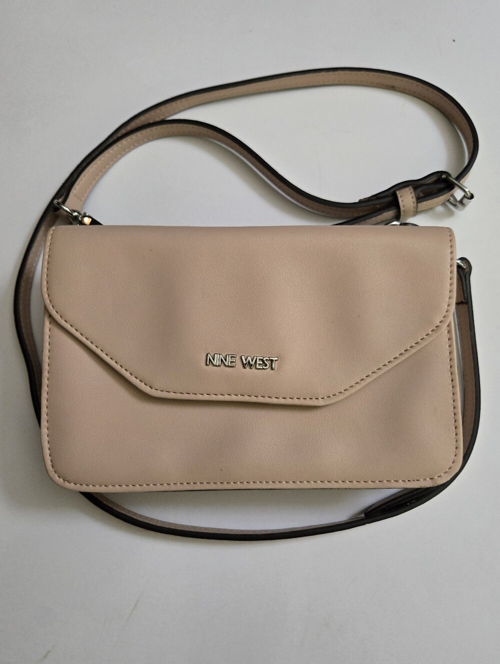 Nine West Blush Pink Envelope Crossbody Bag